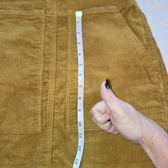 Uni Olo Corduroy Mini Sz 1 Beach Pool Park .. Short Skirt, Deep Pockets SLAY! - Picture 12 of 14